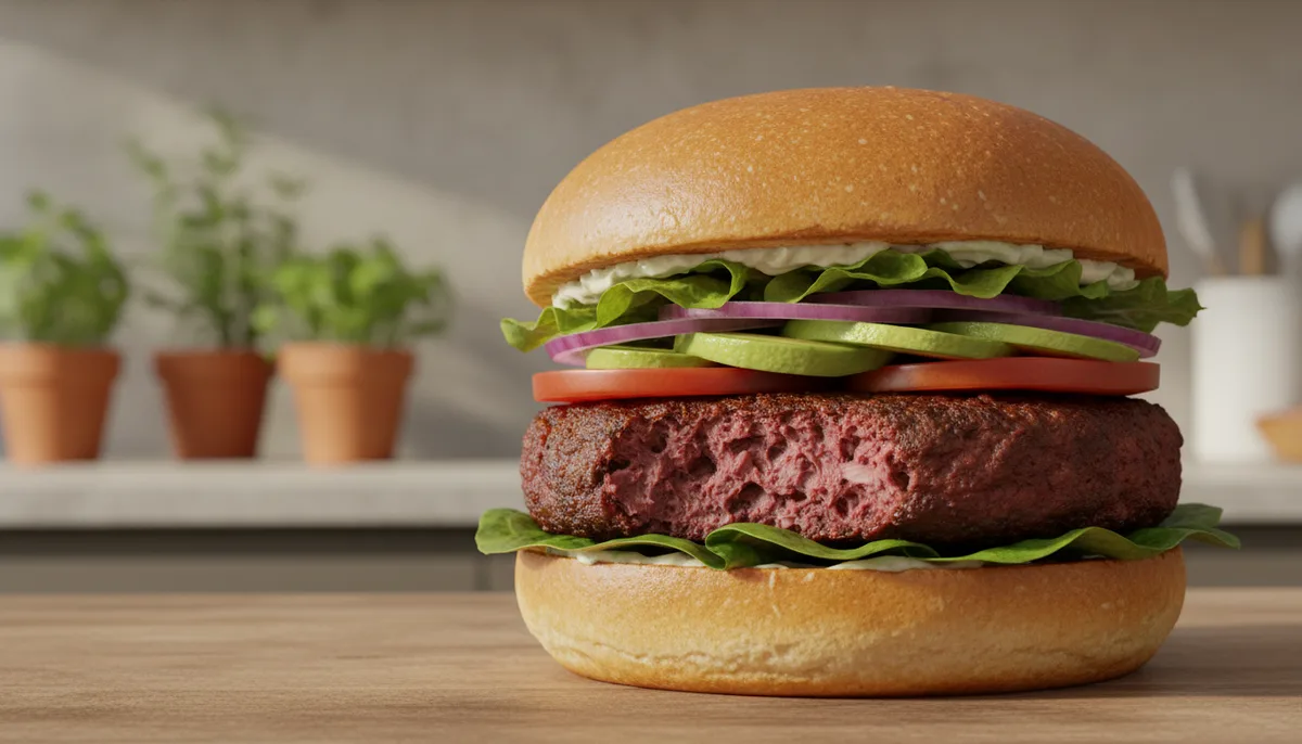 Burger végétarien aux haricots rouges : la recette d'un steak savoureux